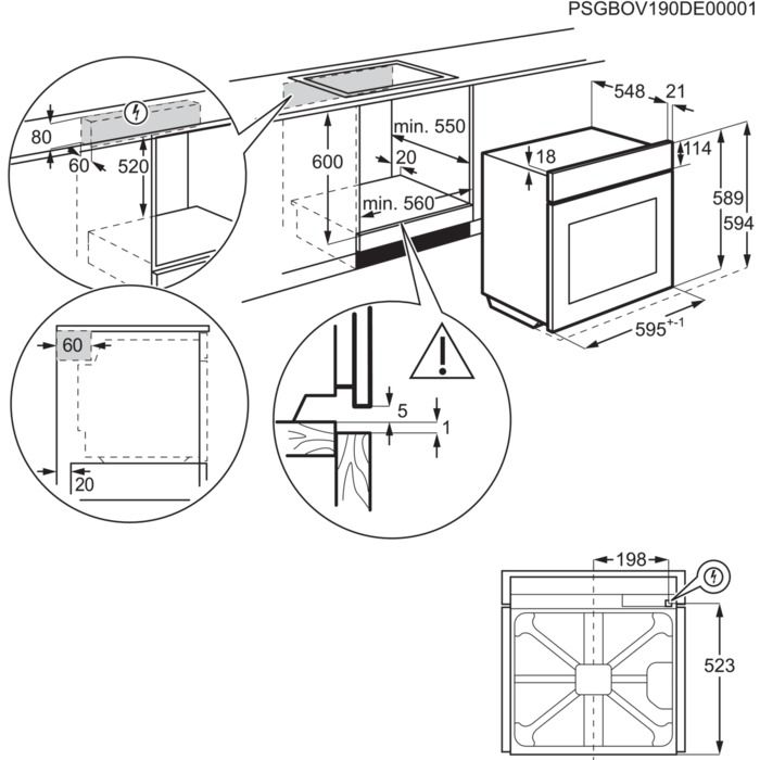 Фурна MealAssist с PizzaExpert AEG NBX7P63KSB-04