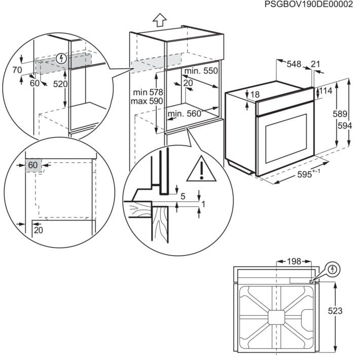 Фурна MealAssist с PizzaExpert AEG NBX7P63KSB-05
